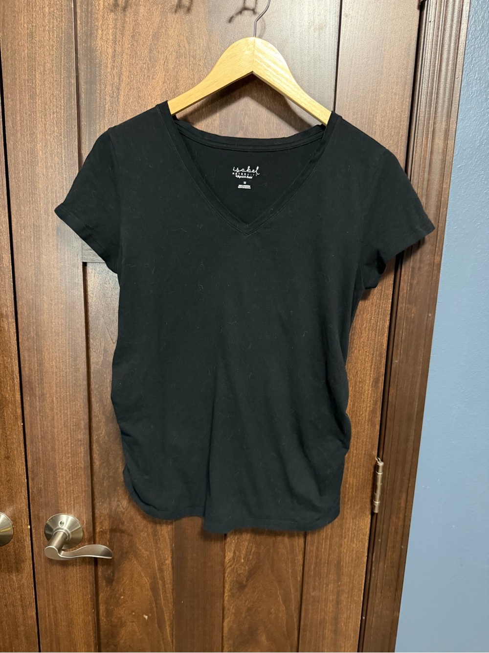 5 Gently Used Basic Cotton Isabel Maternity Tees - M - Picture 2 of 4